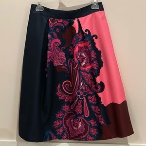 Brand New Ted Baker Oriental Paisley MIDI Skirt